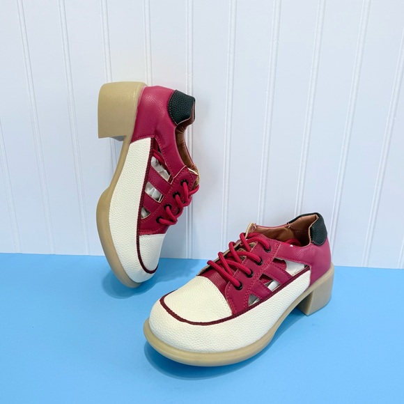 Chunky Heeled Women’s Shoes Size 7 - Picture 14 of 16